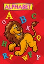 Alphabet book cover Royalty Free Stock Photo