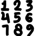 Mathmatics numbers icon illustration