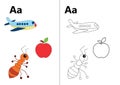 Letter A worksheet