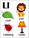 Alphabet letter L pictures