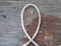 Alphabet Letter L Rustic Western Rope Color