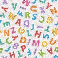 Alphabet letter pattern