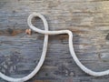 Alphabet Letter r Rustic Western Rope