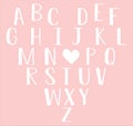 Alphabet letters font vector design