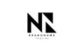 Monogram logo NN Royalty Free Stock Photo