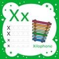 Learning Alphabet Letters Xilophone