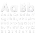 Alphabet letters on a white background Royalty Free Stock Photo