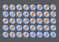 Alphabet, number and mathematics icon button vector illustration