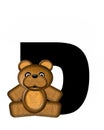 Alphabet Teddy D