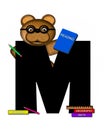 Alphabet Teddy Learning M