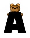 Alphabet Teddy A