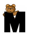 Alphabet Teddy M