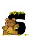 Alphabet Teddy Making Daisy Chain S