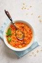 Alphabet Tomato Soup Royalty Free Stock Photo