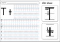 Tracing Worksheet -Tt