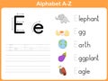 Alphabet Tracing Worksheet