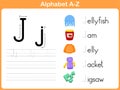 Alphabet Tracing Worksheet