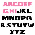 Alphabet, typography, signs and symbols