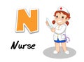 Alphabet workers - nurse