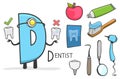 Alphabeth occupation - Letter D - Dentist