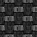 Alphabetic font and numbers seamless pattern. Vector typography abc letters. Royalty Free Stock Photo