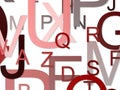 Alphabets background