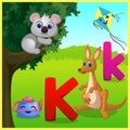 Alphabets learning for preschool kids