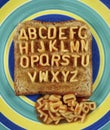 Alphabetti Royalty Free Stock Photo