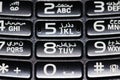 Alphanumeric Cellphone Keypad Dial With Sanskrit Text Royalty Free Stock Photo