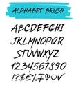 Alphebet set brush style