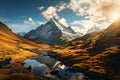 Alpine Awakening: A Spectacular Winter Sunrise View