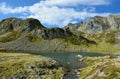Alpine Ayous lake
