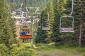 Alpine Chairlift hikers