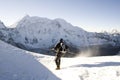 Alpine Climber - Nepal Royalty Free Stock Photo