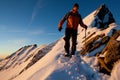 Alpine climbing