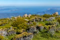 Stunning view from mount wellington Tasmania Royalty Free Stock Photo