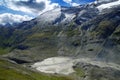 Alpine glacier lake