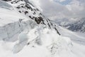 Alpine glacier - landscape