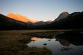 Alpine Glow in Evolution Valley on the John Muir Trail