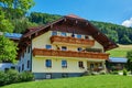 Alpine guest house in summer, Austria