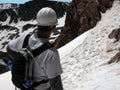 Alpine Hiking - Granite Peak Royalty Free Stock Photo