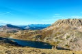 Alpine Lake in Beartooth Mountains Royalty Free Stock Photo
