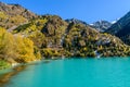 Alpine lake Issyk Royalty Free Stock Photo