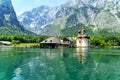 Alpine lake Koenigsee Royalty Free Stock Photo