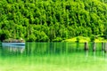 Alpine lake Koenigsee Royalty Free Stock Photo