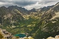 Popradske pleso lake valley in High Tatra Mountains, Slovakia, Europe