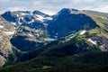 Alpine lake in the rocky mountains Royalty Free Stock Photo