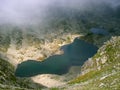 Alpine lake in Romania Royalty Free Stock Photo