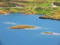 The alpine lake Tannensee or Tannen Lake in the Uri Alps mountain massif, Melchtal - Canton of Obwald, Switzerland Royalty Free Stock Photo