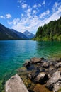 Alpine Lake in Tirol Royalty Free Stock Photo